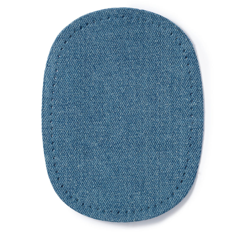 Prym Patches for Denim: Iron-On 10x14 cm in Medium Blue - 929301