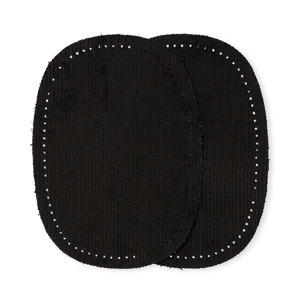 Prym Patches Cord: Iron-On Black 10x14 cm for Easy Repairs - 929320