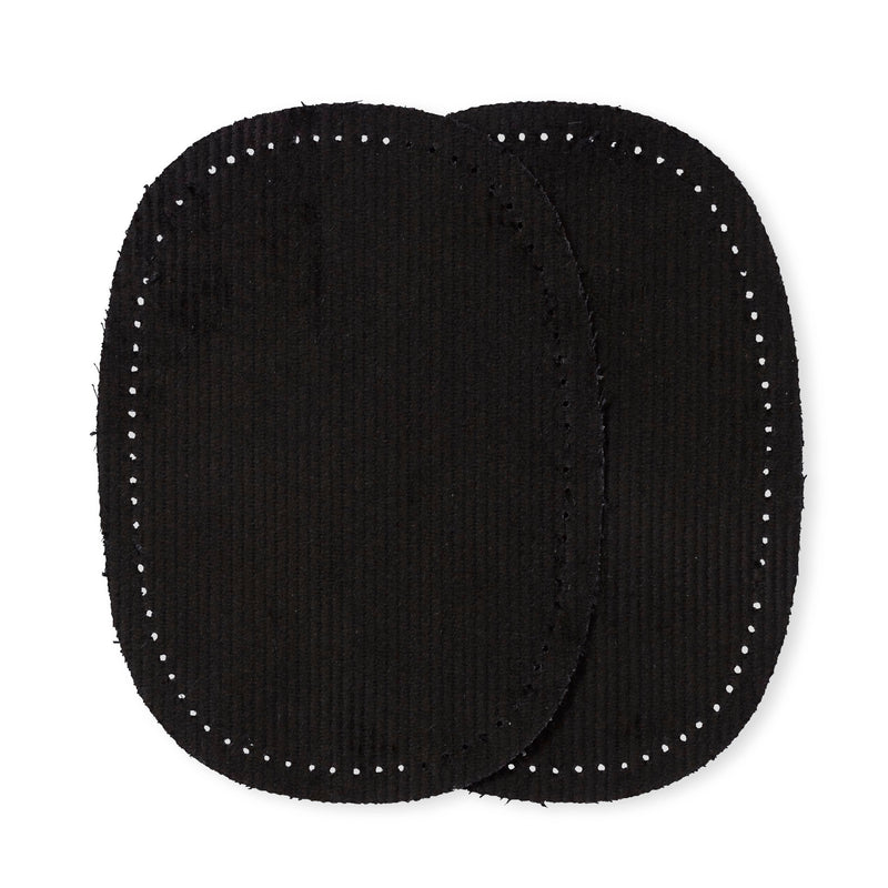 Prym Patches Cord: Iron-On Black 10x14 cm for Easy Repairs - 929320