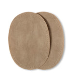 Prym Imitation Suede Iron-On Patches Stone 10x14cm - 929372