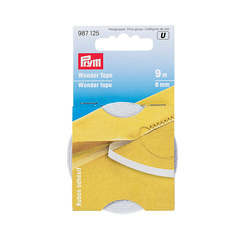Prym Wonder Tape 6mm Transparent 9m - 987125