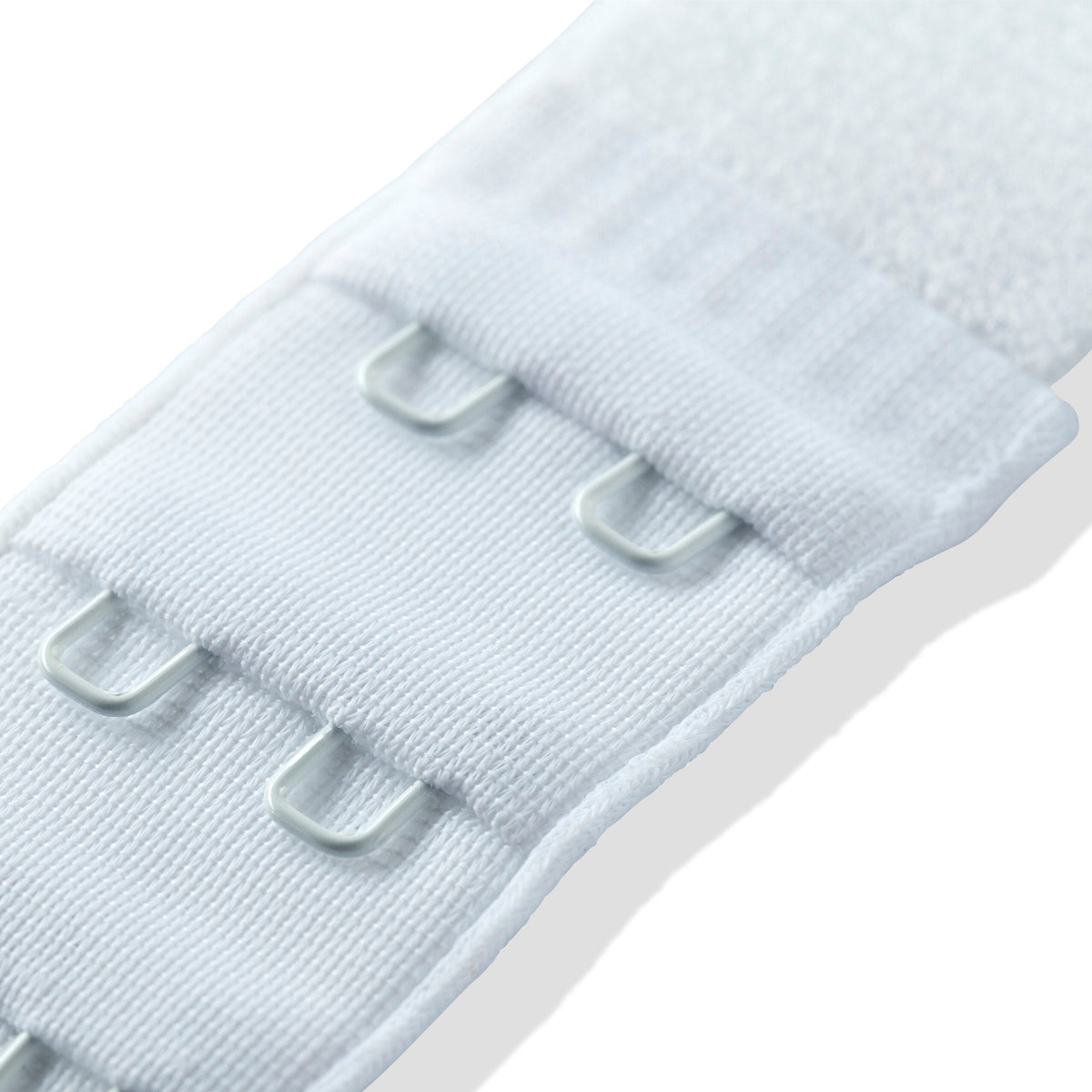 Prym Bra Extender 25mm: 3x2 Hooks in White for Perfect Fit - 992130