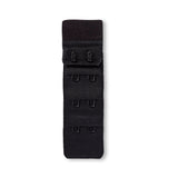 Prym Bra Extender 25mm: 3x2 Hooks in Black for Perfect Fit - 992131