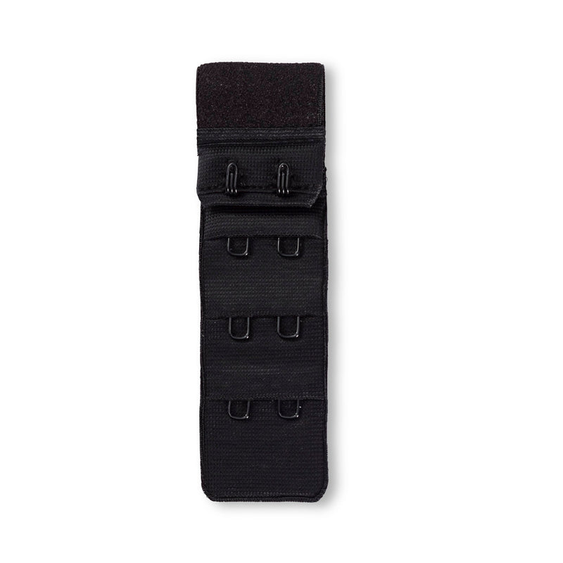 Prym Bra Extender 25mm: 3x2 Hooks in Black for Perfect Fit - 992131