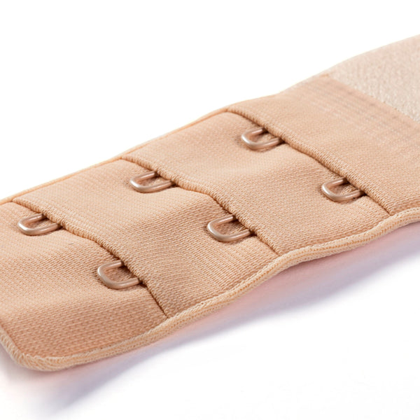 Prym Bra Extender 40mm: 3x2 Hooks in Flesh for Perfect Fit - 992142