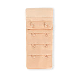 Prym Bra Extender 40mm: 3x2 Hooks in Flesh for Perfect Fit - 992142