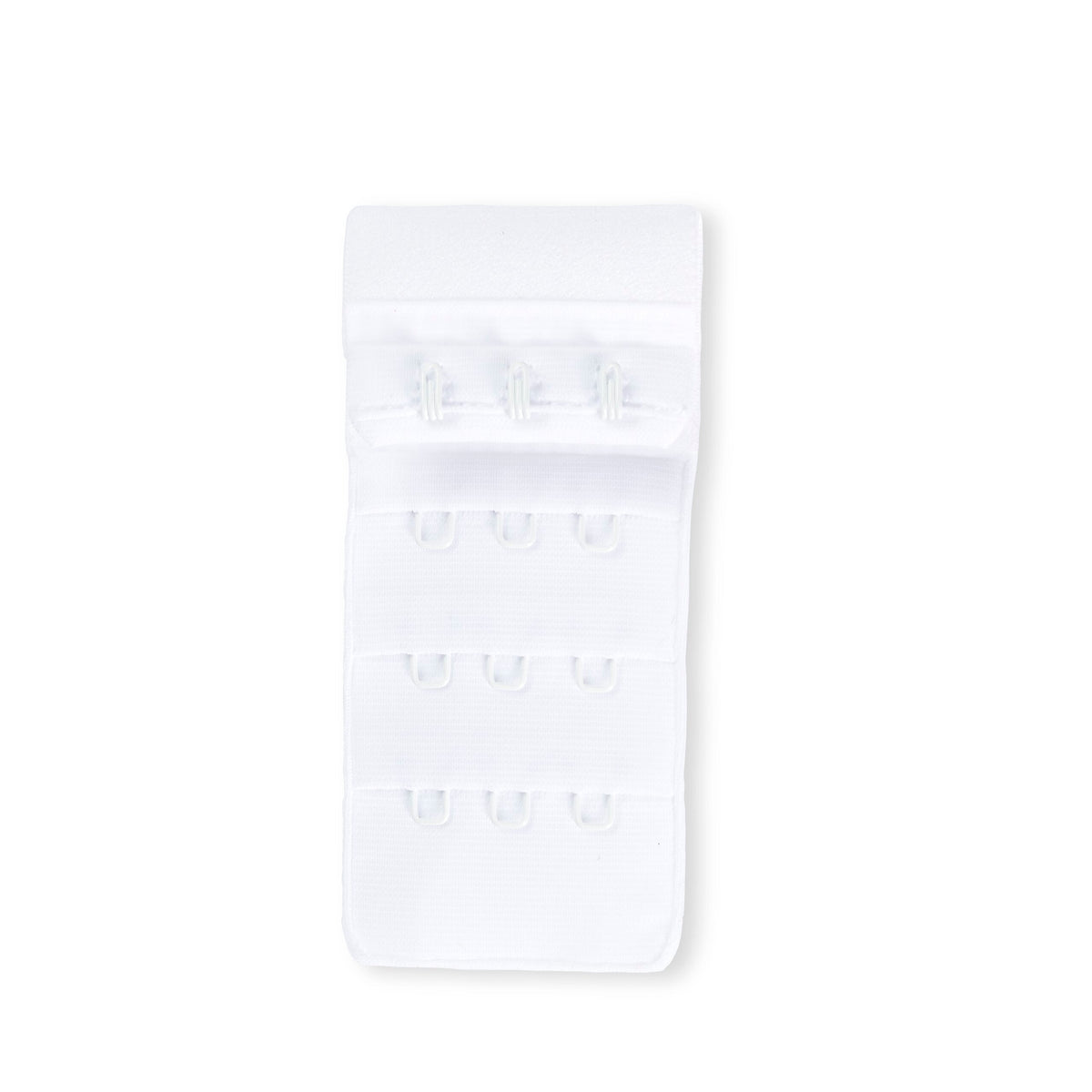 Prym Bra Extender 40mm: 3x3 Hooks in White for Perfect Fit - 992145