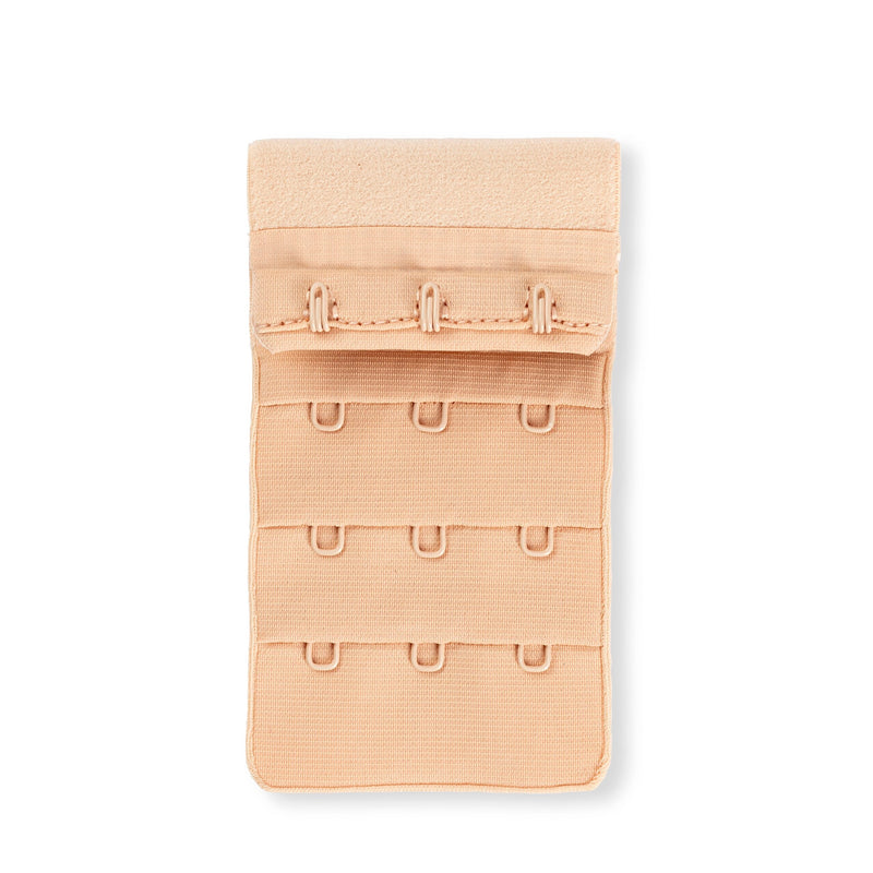Prym Bra Extender 50mm: 3x3 Hooks in Flesh for Perfect Fit - 992152
