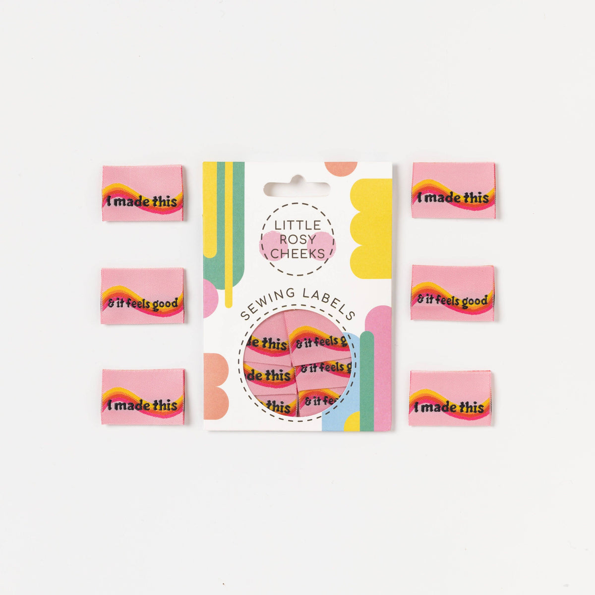 IT FEELS GOOD - Sewing Labels Tags for Clothes
