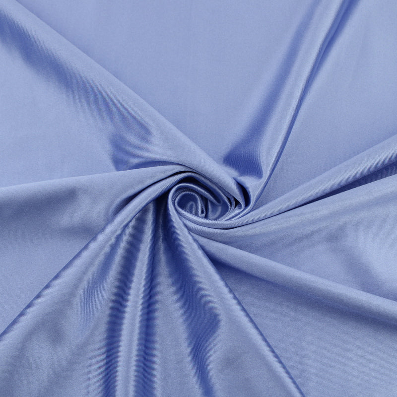 Rosa Shiny Stretch Silk Satin Fabric - Gemstone