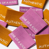 AUTHENTIC / ONE OF A KIND - Sewing Labels Tags for Clothes