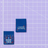 I MADE THIS - I CAN DO ANYTHING 2.0 Sewing Labels Tags for Clothes
