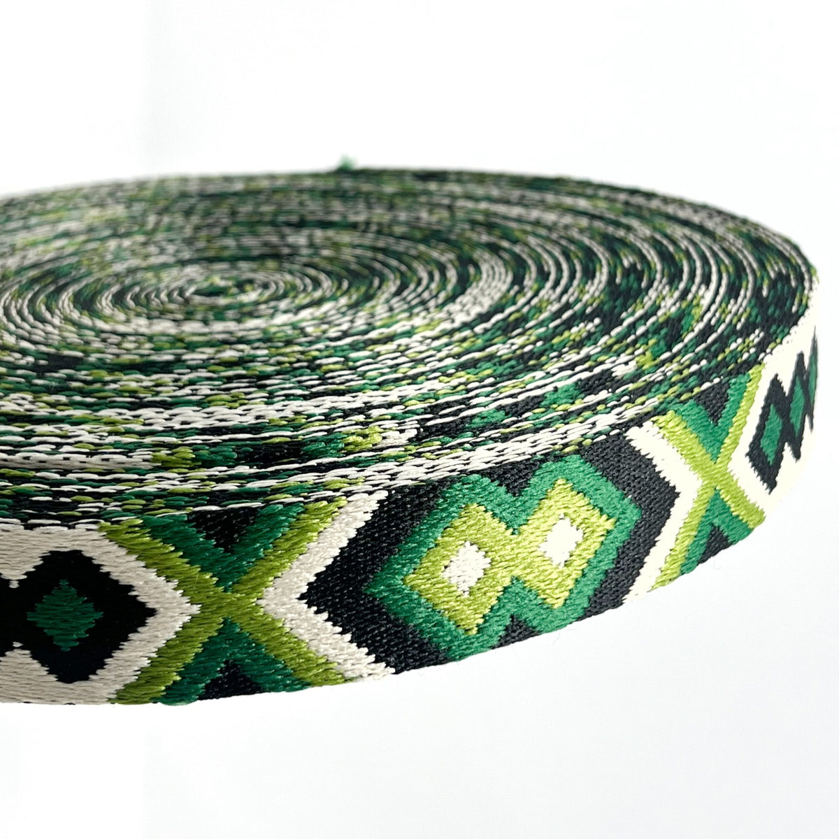 38mm Tribal Bag Making Webbing Strong Strap Material - Bottle/Leaf/Natural/Black