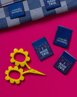 I MADE THIS - I CAN DO ANYTHING 2.0 Sewing Labels Tags for Clothes