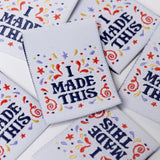 I MADE THIS - I CAN DO ANYTHING - Sewing Labels Tags  for Clothes