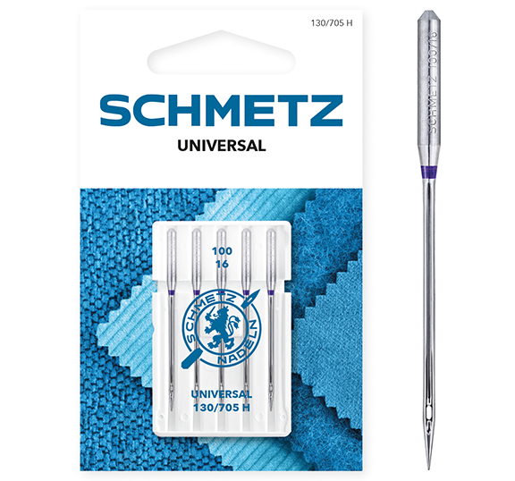 Schmetz Universal 100/16 Sewing Machine Needle - Pack of 5