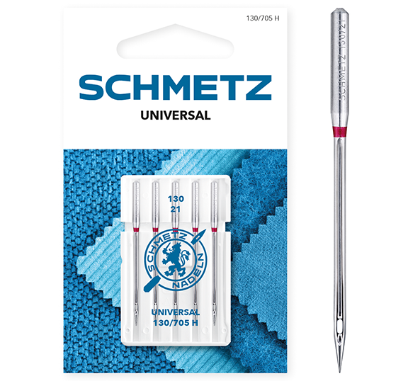 Schmetz Universal 130/21 Sewing Machine Needle - Pack of 5