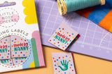 MADE BY NANNY 2.0 - Sewing Labels Tags for Clothes