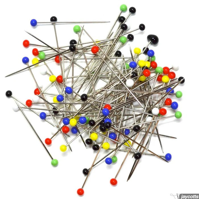 Prym Glass-Headed Pins 30x0.60, 200 Pack (20g) - 029216