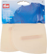 Prym Shoulder Pads: Set-In with Hook & Loop Fastening Flesh S, Beige - 993811