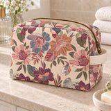 A Garden of Stiches Quilting Cotton Craft Fabric - Cream Floral