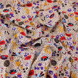 Kingfisher Eden Printed Cotton Lawn Dressmaking Fabric - Abstract Bits & Bobs