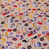 Kingfisher Eden Printed Cotton Lawn Dressmaking Fabric - Abstract Bits & Bobs