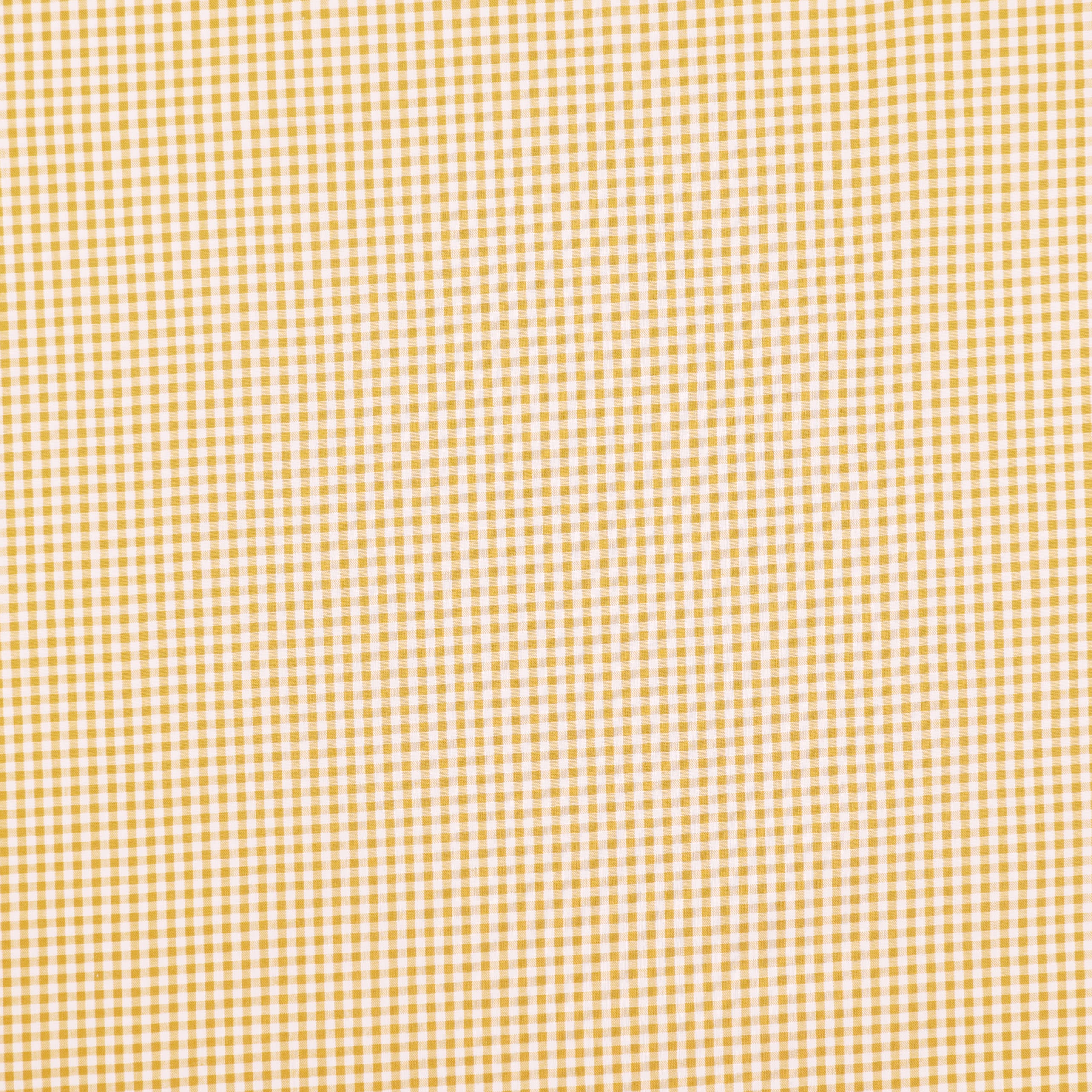 Ada Yarn Dyed 100% Cotton Gingham Check Fabric - Small Ochre – Lullabee ...