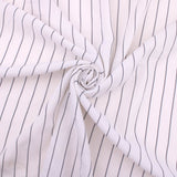 Navy Pinstripes