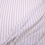 Navy Pinstripes