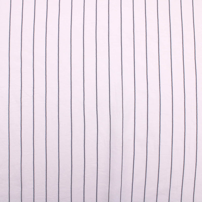 Navy Pinstripes