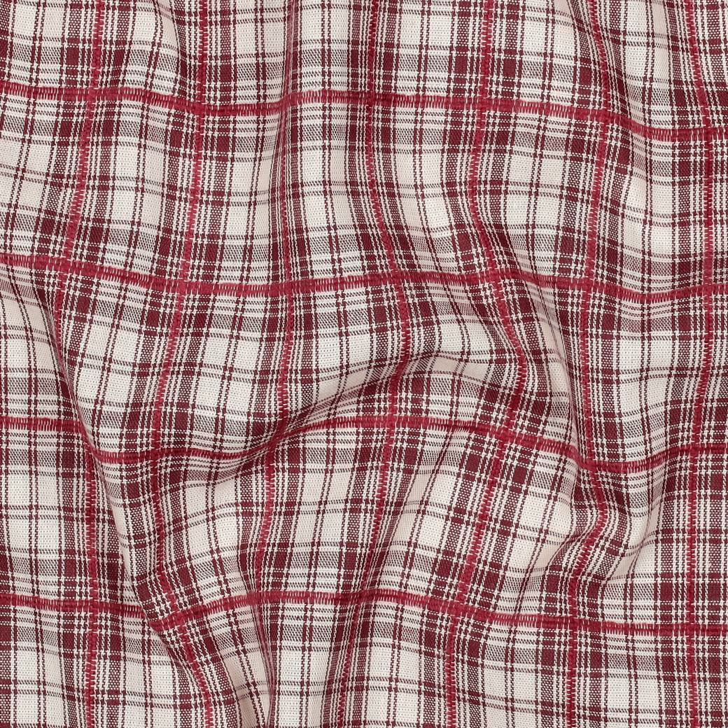 Burgundy Checks