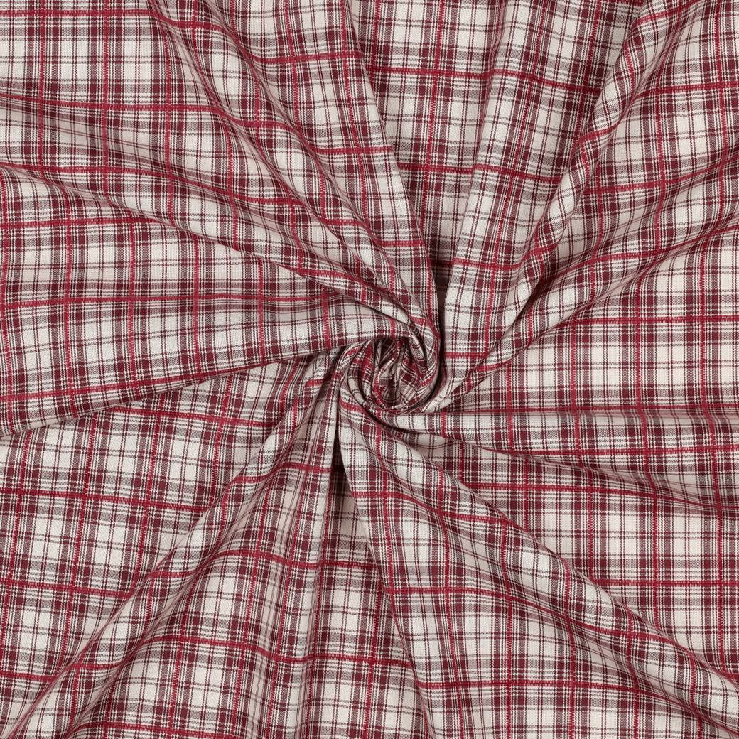 Burgundy Checks