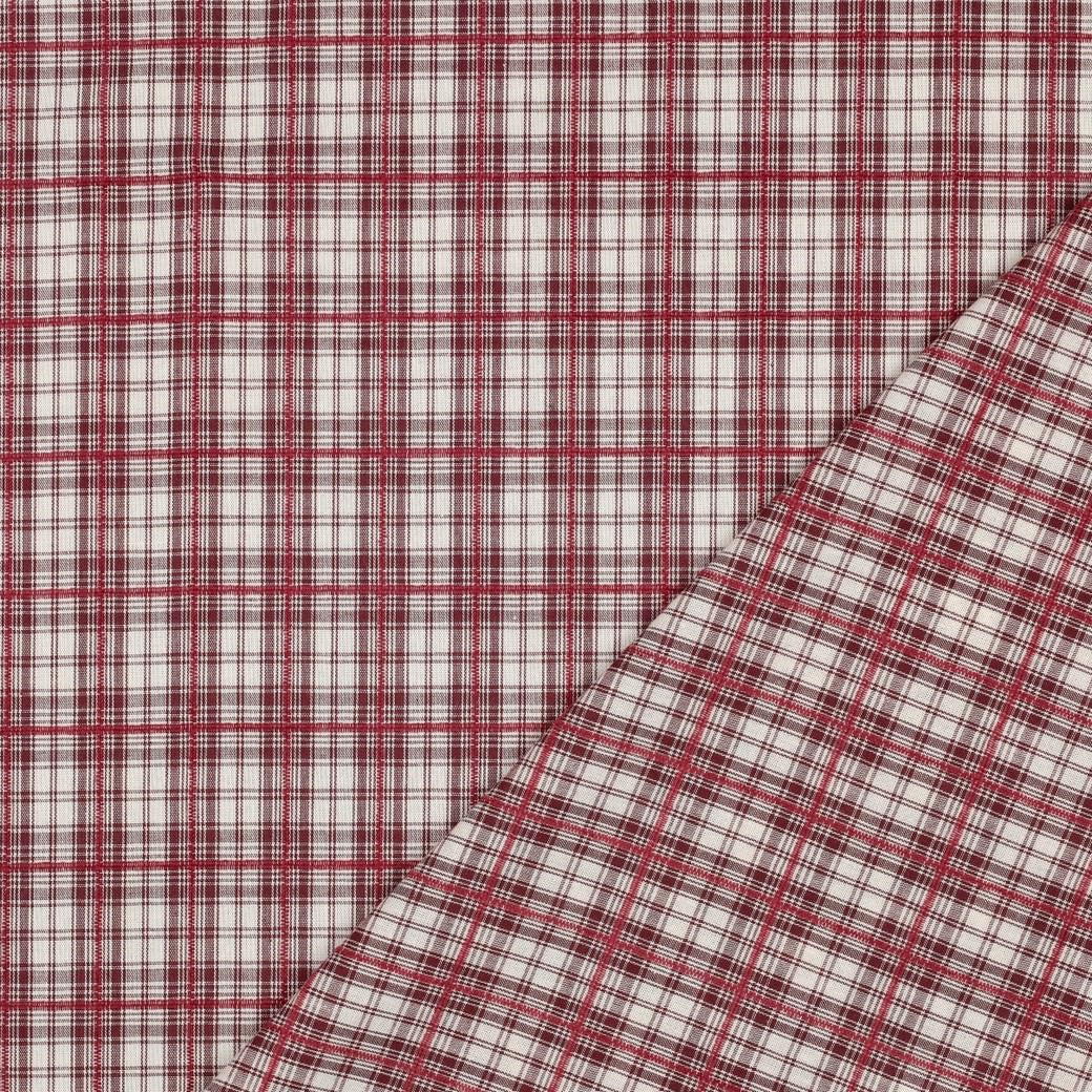 Burgundy Checks