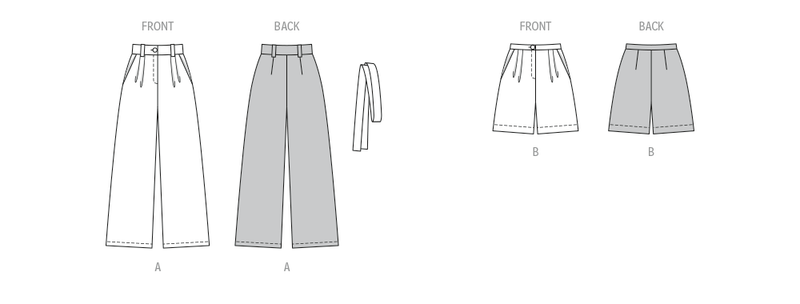 Burda Style Misses' Trousers Sewing Pattern B5718