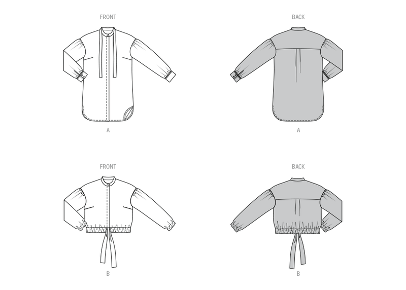 Burda Style Misses' Blouse Sewing Pattern B5723