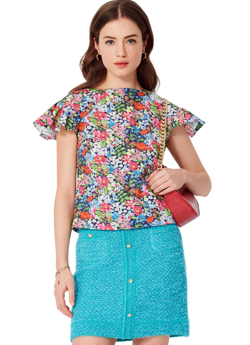 Burda Style Misses' Top Sewing Pattern for Fashion Enthusiasts B5727