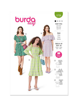 Burda Style Misses' Dress Sewing Pattern for Fashionistas B5728
