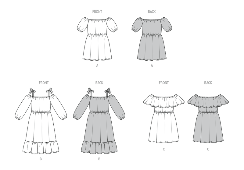 Burda Style Misses' Dress Sewing Pattern for Fashionistas B5728