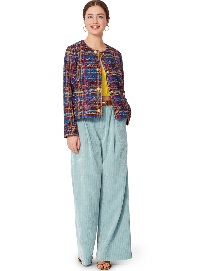 Burda Style Misses' Blazer & Jacket Sewing Pattern B5729