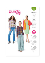 Burda Style Misses' Blazer & Jacket Sewing Pattern B5729