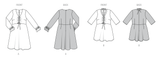 Burda Style Misses' Dress & Blouse Sewing Pattern B5732