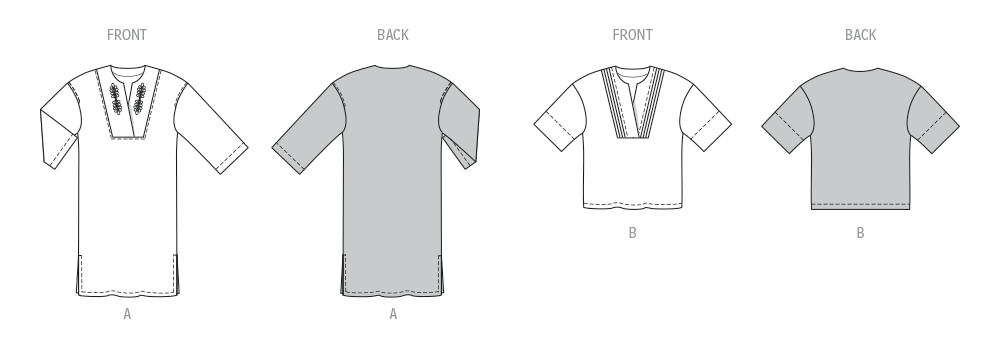 Burda Style Misses' Dress & Blouse Sewing Pattern B5733