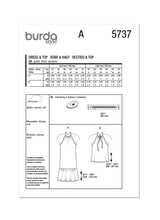 Burda Style Misses' Dress & T-Shirt Sewing Pattern B5737