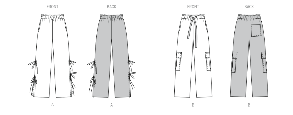 Burda Style Misses' Trousers Sewing Pattern B5743