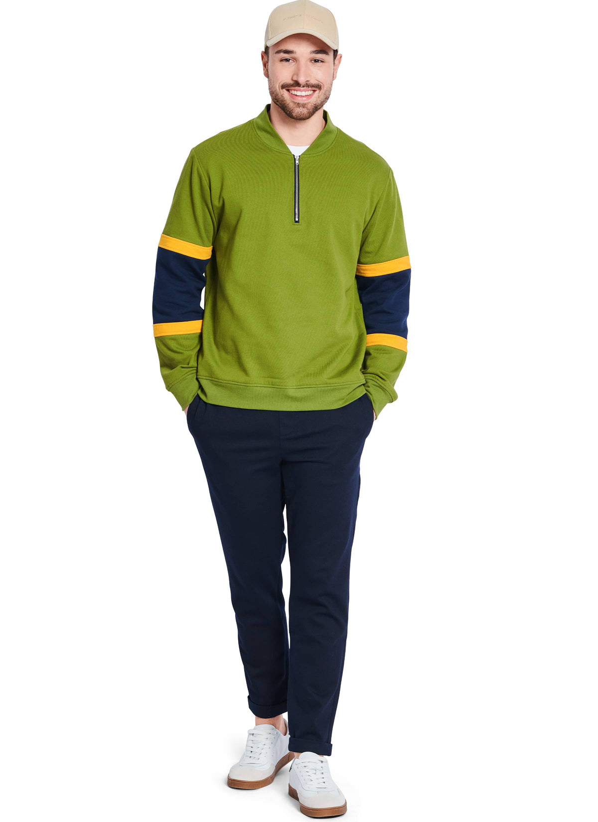 Burda Style Men's Sweatshirt & T-Shirt Sewing Pattern B5744