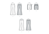 Burda Style Misses' Leggings Sewing Pattern for Fashionistas B5762