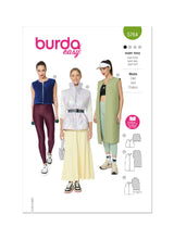 Burda Style Misses' Waistcoats and Vest Sewing Pattern B5764