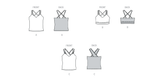 Burda Style Misses' Tops Sewing Pattern for Fashionistas B5765