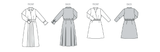 Burda Style Misses' Dress Sewing Pattern for Fashionistas B5767